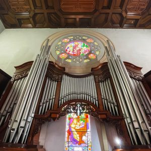 O órgão tubular Guilherme Berner, de 1948, reinstalado em 1967 na Catedral de Piracicaba