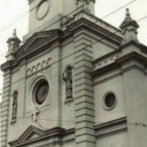 Fachada do Santuário em 1967